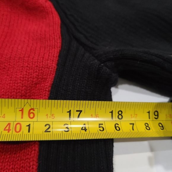 Lauren Ralph Lauren Red and Black Sweater - Picture 4 of 8